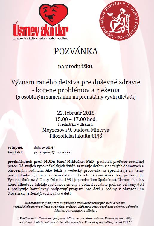 Usmev ako dar prednaska